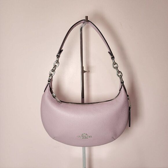 NWT Coach Payton Hobo In Signature Canvas CE619 Ice Purple - Picture 1 of 6